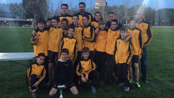 Equip infantil del Club Munyanyenc Sant Cugat / Font: Club Muntanyenc