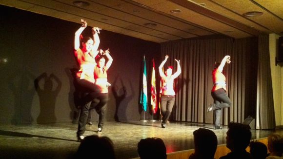 Moment del ball en l'obertura de la celebraci del Dia d'Andalusia d'enguany