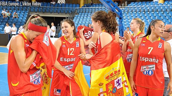 Nou triomf de la selecci espanyola sub 19 amb Llobet / Font: FIBA