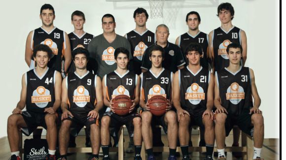 Imatge del primer equip del Qbasket Sant Cugat / Foto: Qbasket