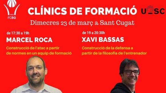 Marcel Roca i Xavi Bassas seran els ponents del clínic / Font: UESC