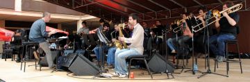 La David Mengual Free Spirits Big Band en directe