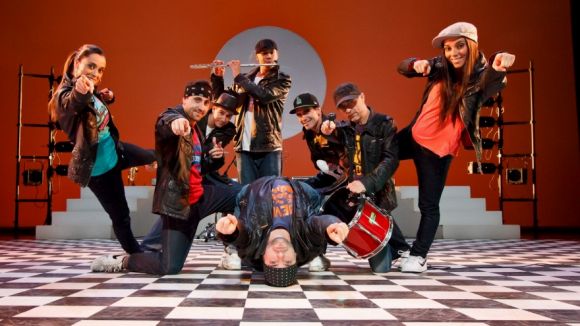 Brodas Bros oferiran la seva dansa urbana a l Fira de Trrega. Foto: Teatre-Auditori