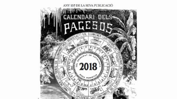 Portada del calendari d'enguany / Font: Calendari dels Pagesos