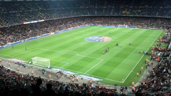 El Camp Nou, estadi del Futbol Club Barcelona