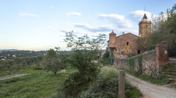 Imatge de la masia de Can Monmany, a Valldoreix / Foto: Web EMD