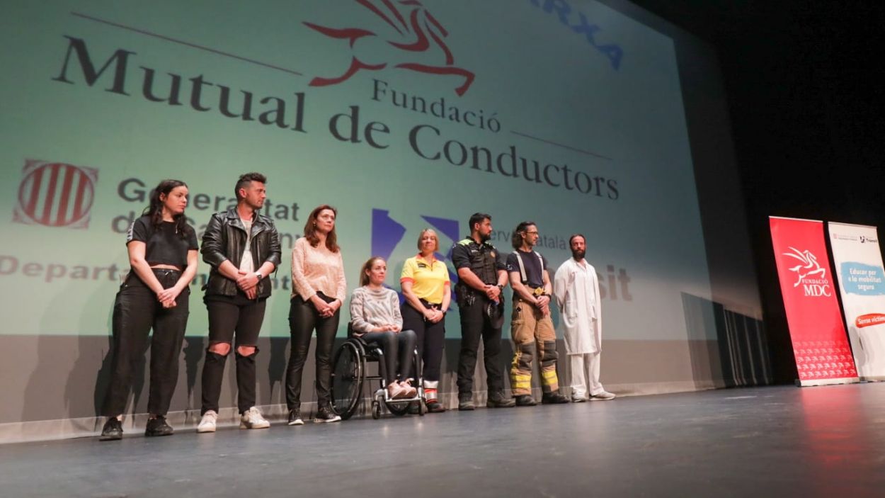 El Teatre-Auditori ha acollit el muntatge ideat per la Fundació Mutual de Conductors / Foto: Ajuntament