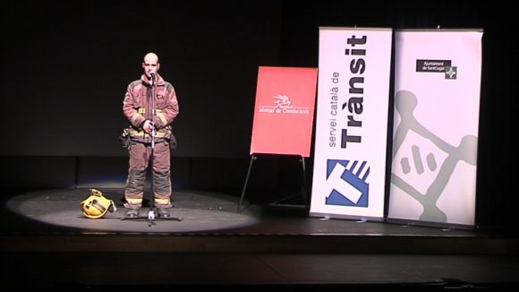 Un bomber ha explicat la seva experincia en rescats d'accidentats