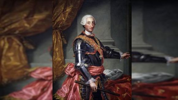 Retrat del Rei Carles III / Foto: Wikipedia