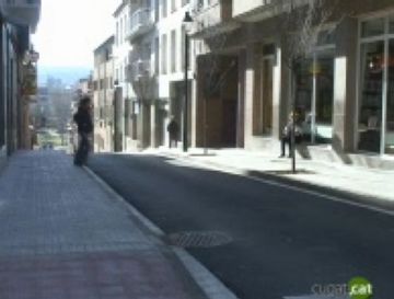 Les obres de millora del carrer de Montserrat es van enllestir el passat mes de gener