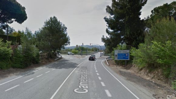 La carretera BV1414 uneix Sabadell, Bellaterra, Sant Cugat i Cerdanyola / Foto: Google Maps