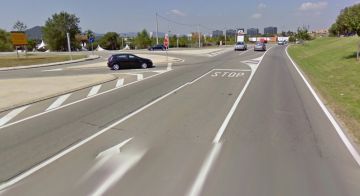 Zona de la carretera de Rub on s'ha produt l'accident. / Font: Google Maps