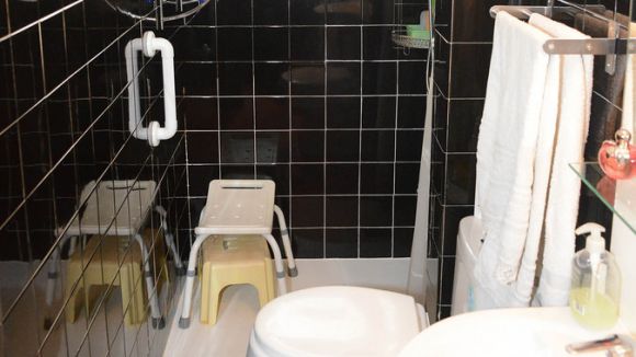 Un dels lavabos reformats / Foto: Localpres