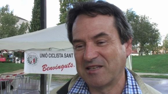 Rafa Robledo, president de la Unió Ciclista Sant Cugat