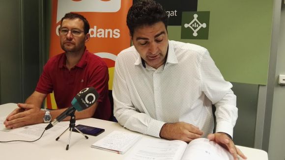 Sergio Blázquez i Aldo Ciprián han presentat la moció