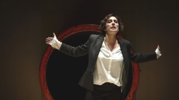 Clara Segura, en una representació anterior de 'Conillet'