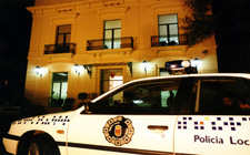 La Policia Local deté dos presumptes lladres a Mira-sol