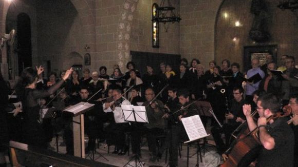 L'Orquestra Felip Pedrell en el concert de Nadal de 2008 / Foto: Orquestra Felip Pedrell