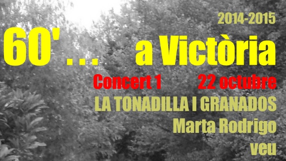 Concert: 'La tonadilla i Granados'