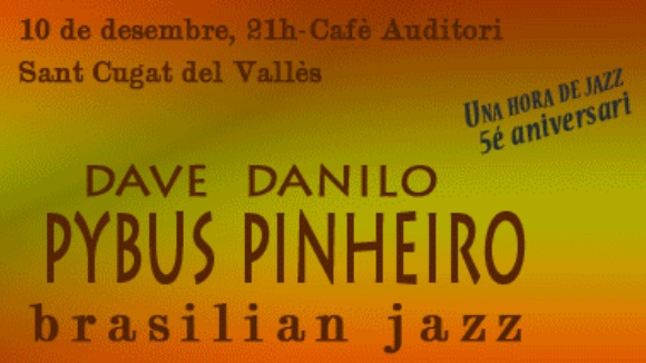 Concert: Pybus-Pinheiro Brasilian Jazz 