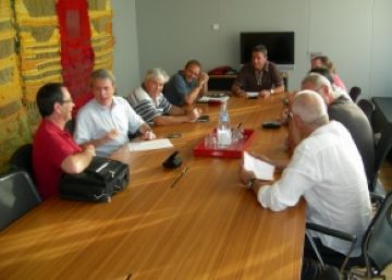 Imatge d'una de les reunions de la Coordinadora