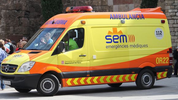 El SEM ha intervingut en l'assistncia de l'accident / Font: Flickr