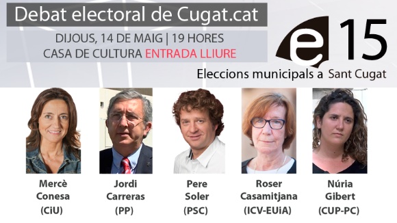Debat electoral de Cugat.cat