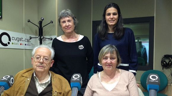 Esteve Sala, Assumpci Claret, Cristina Villar i Sara Baeras