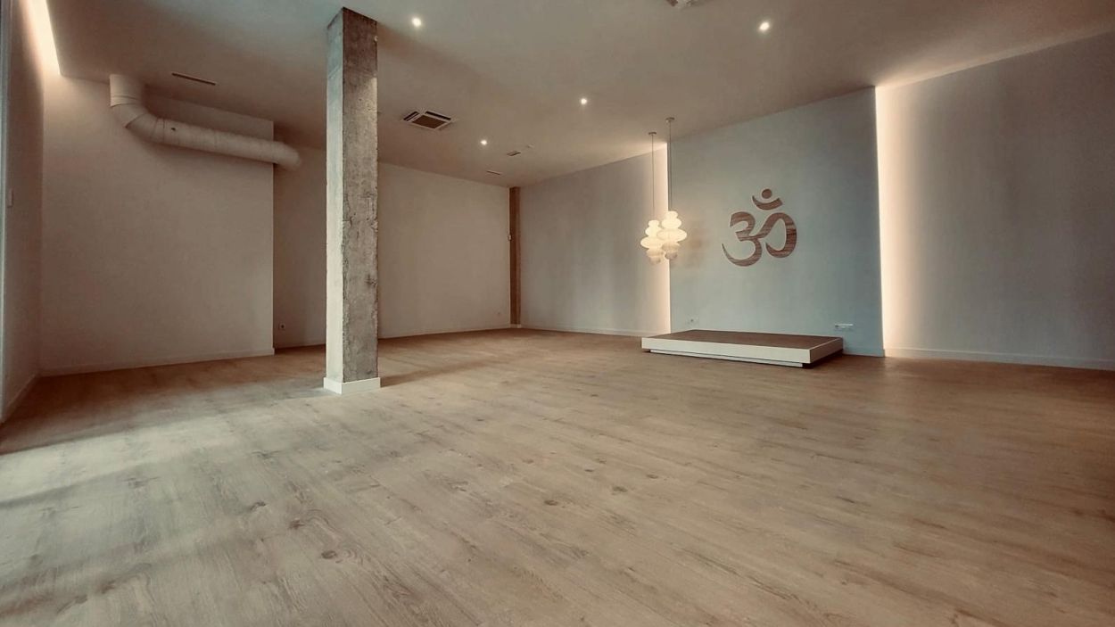 Sala del centre YogaOne a Sant Cugat / Foto: DIR