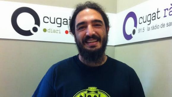 Dj Rambla, organitzador de la primera nit de reggae de Sant Cugat