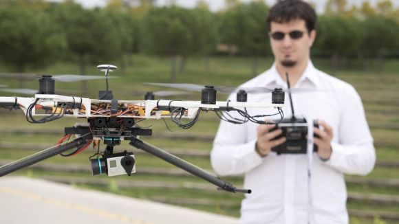 David Matanzas, guanyador del concurs YUZZ amb els 'drones' AIRK