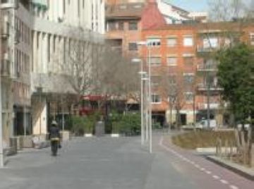 Perspectiva de la rambla Sbat