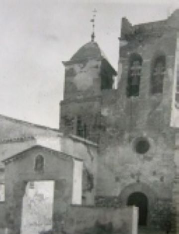 Parrquia de Sant Cebri de Valldoreix (foto del 1950)