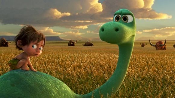 'El viaje de Arlo' (Pixar) s una de les estrenes de la setmana / Foto: Un moment de la pellcula