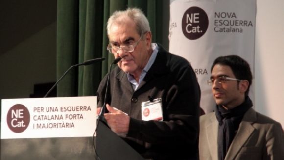 Ernest Maragall s l'actual president de Nova Esquerra Catalana / Foto: ACN