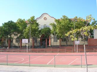 L'escola Joan Margall, seu de les classes de l'Escola de Música Tradicional