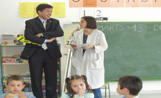 L'alcalde Llus Recoder ha visitat les installacions de l'escola Pi d'en Xandri