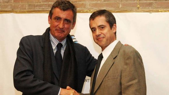 Sergi Oliver (esquerra) i Rom Escuer (a la dreta) han fusionat la seva candidatura/ Font: Sport.es