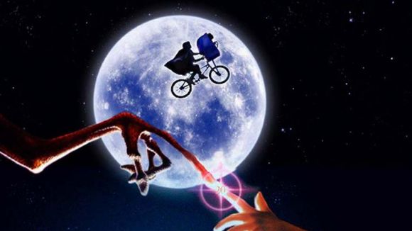 Cartell oficial del film 'E.T. Extraterestial'