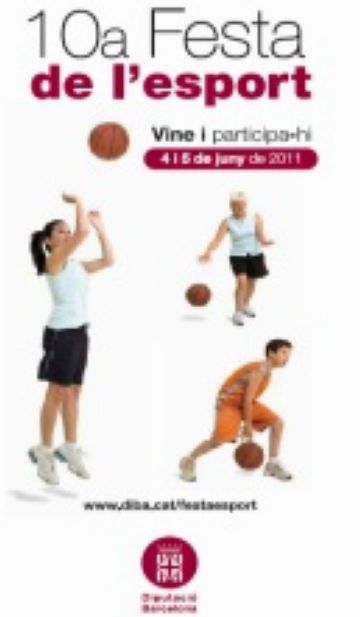 Cartell de la 10a Festa de l'esport