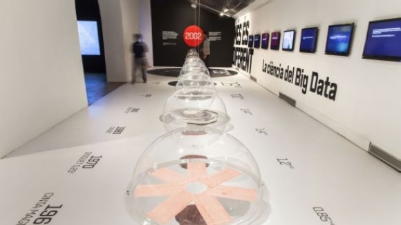 Una imatge de l'exposici sobre Big Data que es va fer el Centre de Cultura Contempornia de Barcelona / Foto: ACN