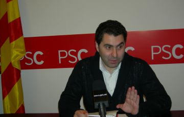 El primer secretari del PSC, Ferran Villaseor, en una imatge d'arxiu
