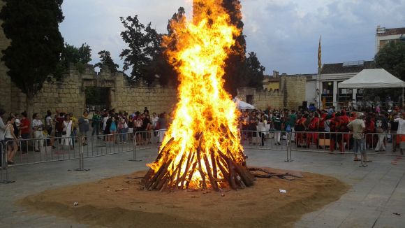 La Flama durant la celebració de l'any passat