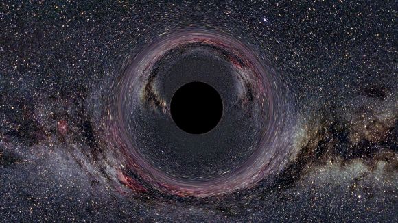 Representació d'un forat negre / Foto: Ute Kraus
