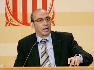 Francesc Baltasar, conseller de Medi Ambient