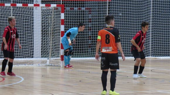 El Futbol Sala Sant Cugat s'ha vist superat per l'Estel Vallseca / Font: Cugat.cat