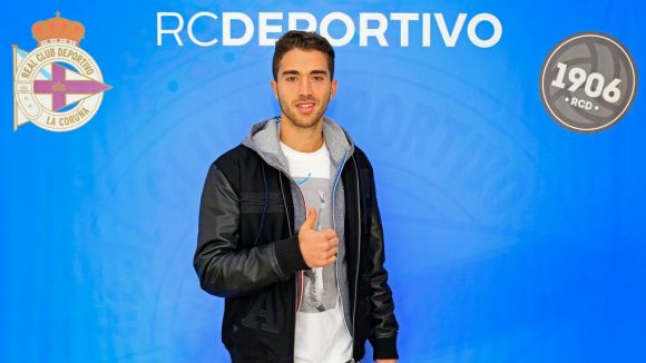 Pol Calvet, nou jugador del Deportivo de la Corunya / Font: RC Deportivo
