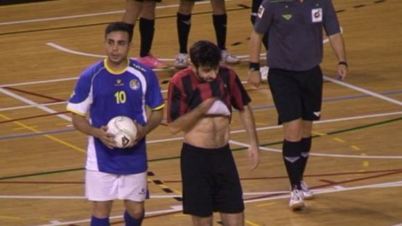 El Futbol Sala Sant Cugat ha caigut golejat a la pista de l'Esparreguera