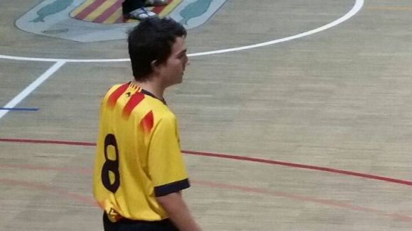 Iaki Ross amb la selecci catalana / Font: Beatriz Julbe