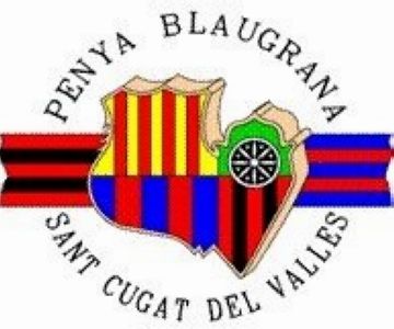Logo de la Penya Blaugrana Sant Cugat